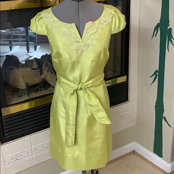 RB Collection NY Sequins Green Size 6 Dress - Picture 1 of 8